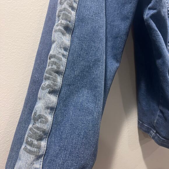 Levis Premium Denim Jacket Men’s Size L Trucker Snap - Picture 8 of 12